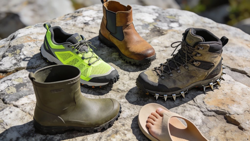 choose footwear for terrain